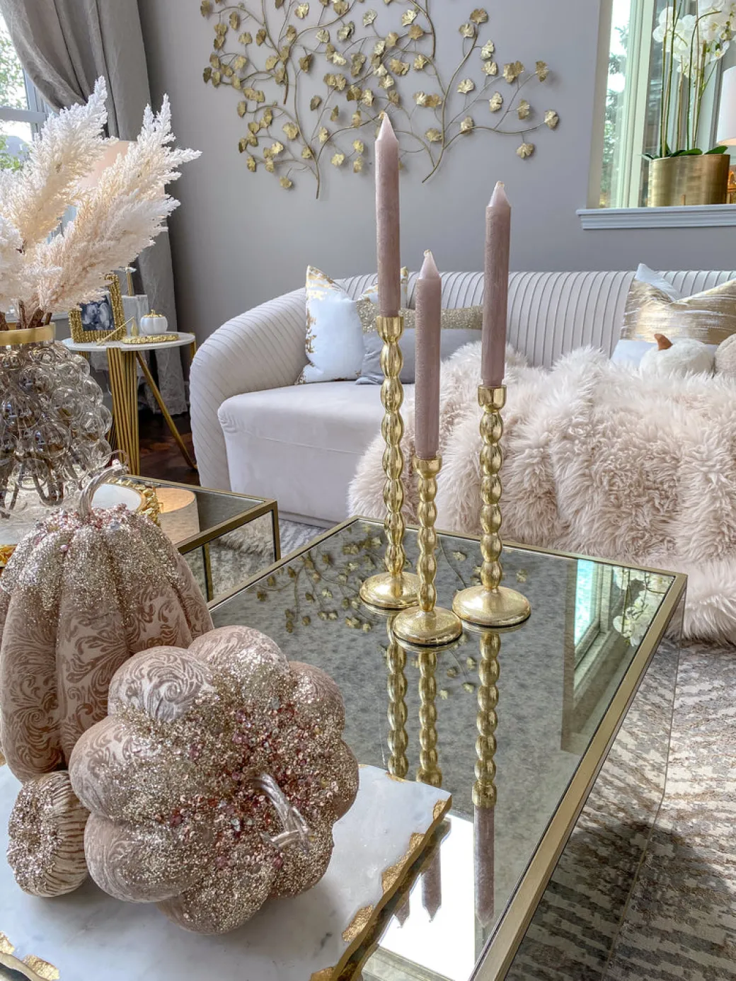 inspire_me_home_decor_gol_0-161.webp Inspire Me! Home Decor Gold Bead Design Candle Stick (3 Sizes)