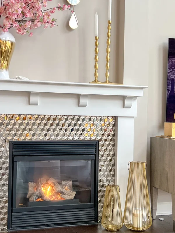 Inspire Me! Home Decor Gold Lanterns (2 Sizes)