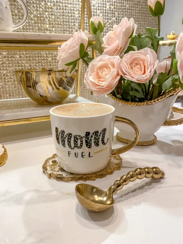 Inspire Me! Home Decor Gold Mom Fuel Mug