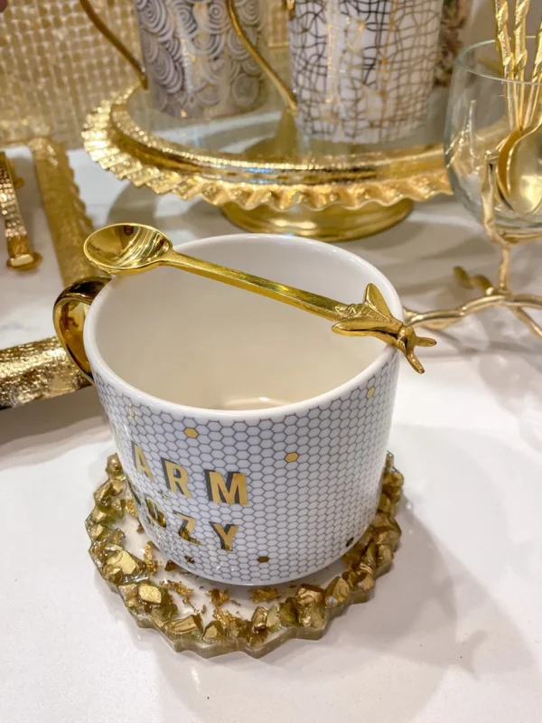 Inspire Me! Home Decor Gold Bee Tea Spoon