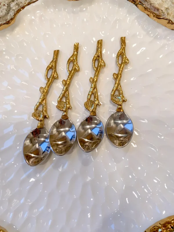 Inspire Me! Home Decor Golden Vine Spoons