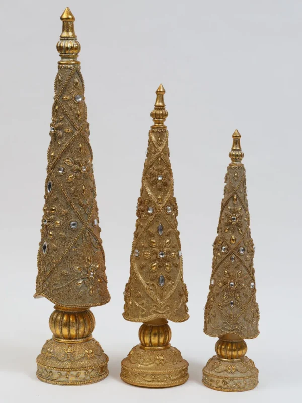 Inspire Me! Home Decor Gold Jeweled Tree (3 Sizes)