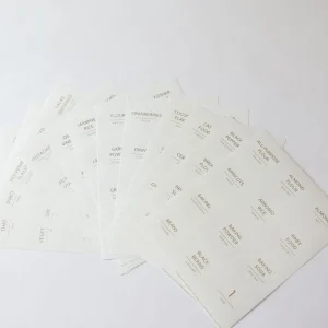 Inspire Me! Home Decor Gold Pantry Labels