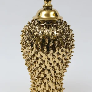 Inspire Me! Home Decor Gold Studded Ginger Jar (3 Sizes)