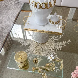 Inspire Me! Home Decor Gold Leaf Candle Bundle