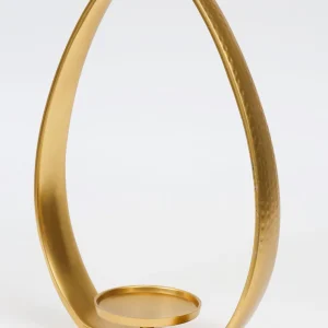 Inspire Me! Home Decor Gold Teardrop Candle Holders (2 Sizes)
