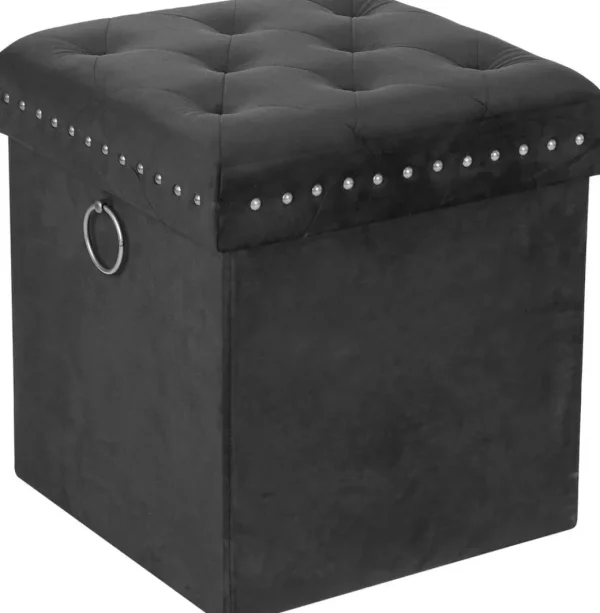Inspire Me! Home Decor Gold Anastasia Storage Ottoman (4 Colors)