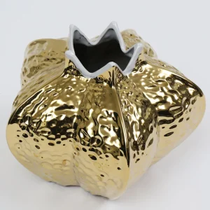 Inspire Me! Home Decor Gold Pomegranate Vase (2 Sizes)