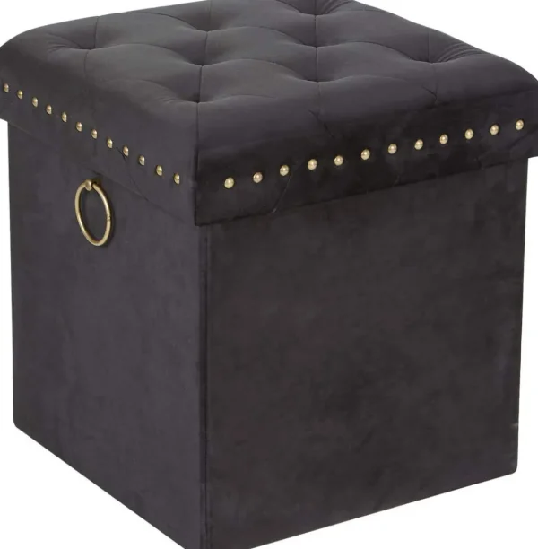 Inspire Me! Home Decor Gold Anastasia Storage Ottoman (4 Colors)