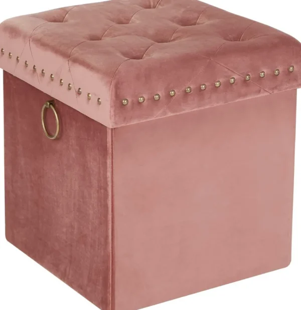 Inspire Me! Home Decor Gold Anastasia Storage Ottoman (4 Colors)