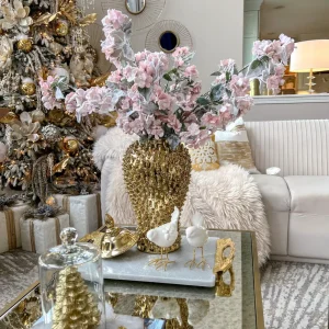 Inspire Me! Home Decor Gold Studded Ginger Jar (3 Sizes)