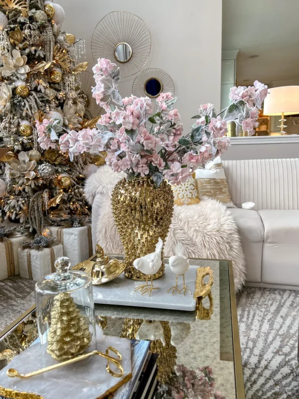 Inspire Me! Home Decor Gold Studded Ginger Jar (3 Sizes)