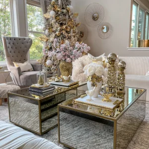 Inspire Me! Home Decor Gold Studded Ginger Jar (3 Sizes)
