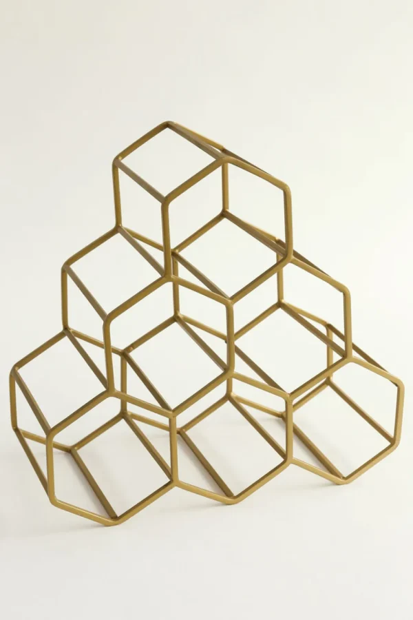 Inspire Me! Home Decor Hexagon Storage Rack