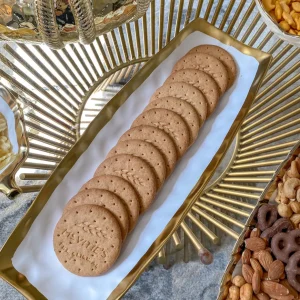 Inspire Me! Home Decor Long Gold Edge Tray
