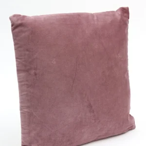 Inspire Me! Home Decor Mauve Velvet Pillow PILLOWS, RUGS, & THROWS