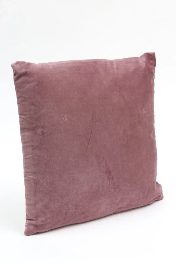 Inspire Me! Home Decor Mauve Velvet Pillow PILLOWS, RUGS, & THROWS