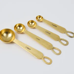 Inspire Me! Home Decor Measuring Spoons With Loop Handle (2 Colors)