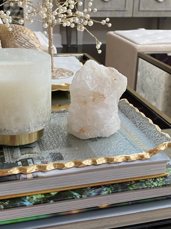 Inspire Me! Home Decor Natural Crystal Geode