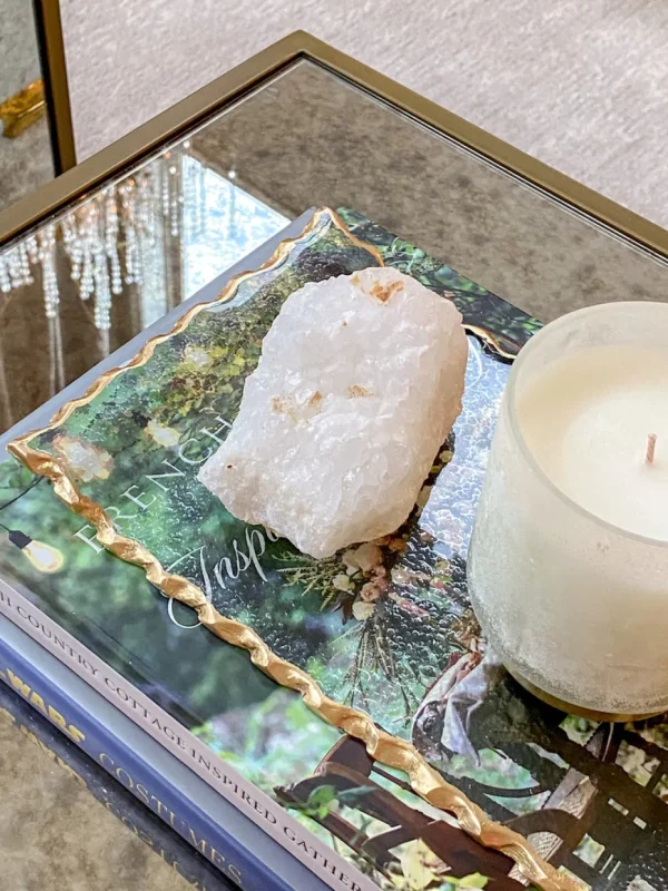 Inspire Me! Home Decor Natural Crystal Geode