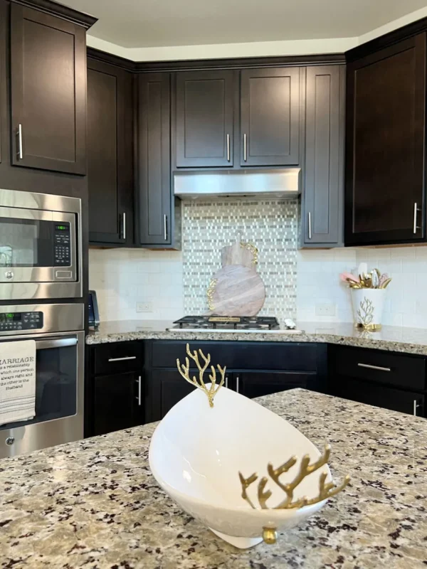 Inspire Me! Home Decor Oblong White Ceramic Bowl With Gold Textured Details ” From Pops Of Color Home Collection”