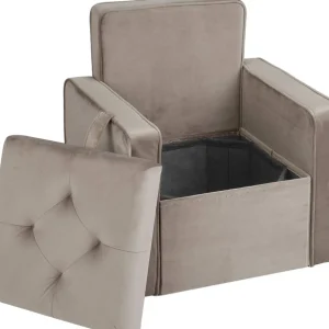 Inspire Me! Home Decor OTTOMANS Jolie Children’s Storage Chair (2 Colors)