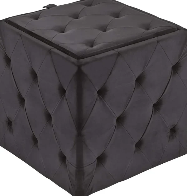 Inspire Me! Home Decor OTTOMANS Genevieve Storage Ottoman (3 Colors)