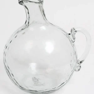 Inspire Me! Home Decor Pebbled Glass Globe Pitcher