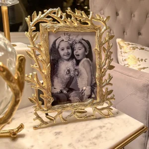 Inspire Me! Home Decor Picture Frames Golden Branch Photo Frame