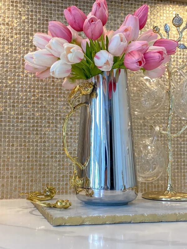 Inspire Me! Home Decor Pomegranate Handle Pitcher
