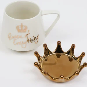 Inspire Me! Home Decor Queen Of Everything Mug Gold