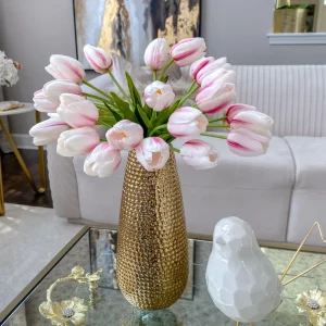 Inspire Me! Home Decor Real-Touch Tulip Bundle (3 Colors)