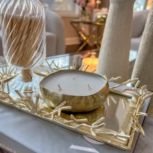 Inspire Me! Home Decor Rectangular Decorative Mirror Tray