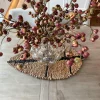 Inspire Me! Home Decor Seagrass Woven Leaf Placemat / Table Runner