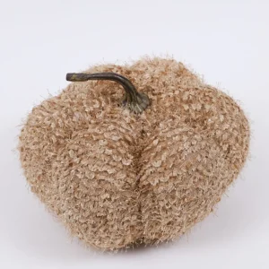 Inspire Me! Home Decor SEASONAL Beige Fringe Pumpkin (3 Sizes)