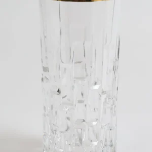 Inspire Me! Home Decor Set Of 4 Glasses With Gold Rim