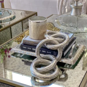 Inspire Me! Home Decor Silver Chain Decor
