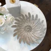Inspire Me! Home Decor Silver Feather Bowl