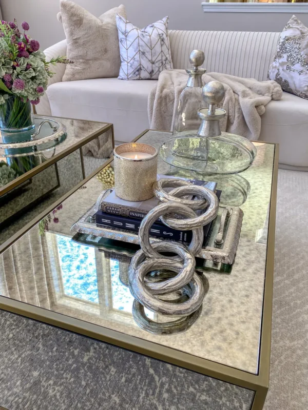 Inspire Me! Home Decor Silver Chain Decor