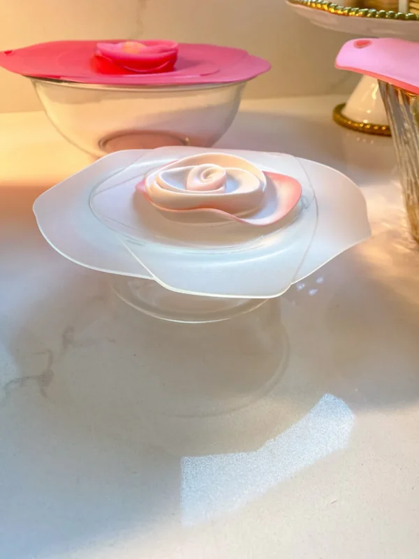 Inspire Me! Home Decor Silicone Rose Pot Lids (4 Sizes)