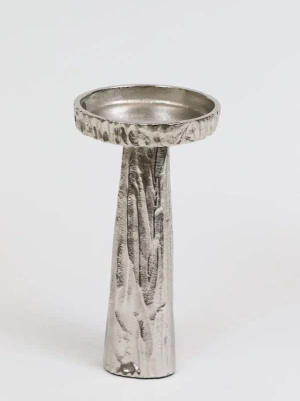 Inspire Me! Home Decor Silver Branch Pedestal Candle Holder (2 Sizes)