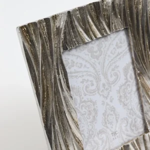 Inspire Me! Home Decor Silver Textured Picture Frame (2 Sizes)