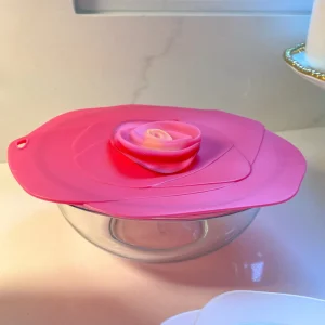 Inspire Me! Home Decor Silicone Rose Pot Lids (4 Sizes)