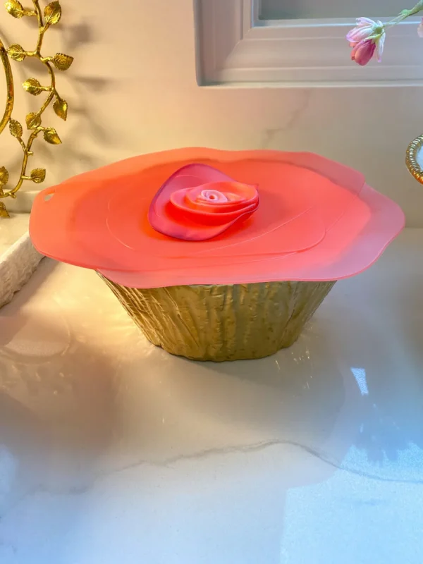 Inspire Me! Home Decor Silicone Rose Pot Lids (4 Sizes)
