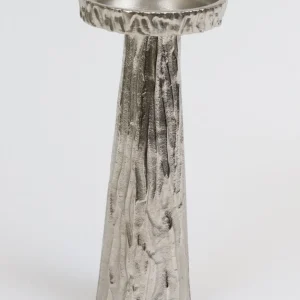 Inspire Me! Home Decor Silver Branch Pedestal Candle Holder (2 Sizes)