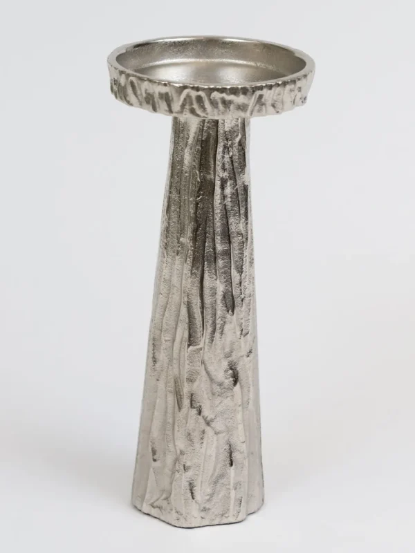 Inspire Me! Home Decor Silver Branch Pedestal Candle Holder (2 Sizes)