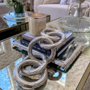 Inspire Me! Home Decor Silver Chain Decor