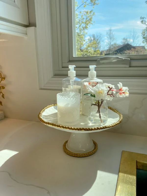 Inspire Me! Home Decor Small Cherry Blossom In Glass Jar (3 Colors)