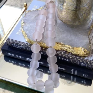 Inspire Me! Home Decor Soft Pink Glass Beads