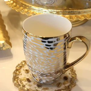 Inspire Me! Home Decor Stone Resin Coffee Bean Coaster (2 Colors)